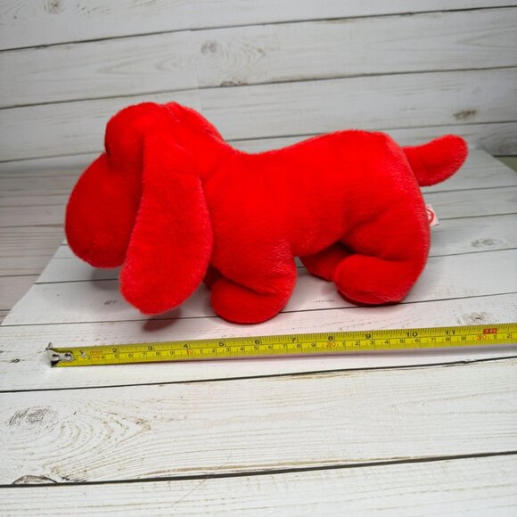 Ty Beanie Buddies Rover The Red Dog 12" Plush Stuffed Animal 1998 - Picture 9 of 9